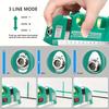 New Outdoor Laser Marking Tool Multipurpose Laser Level Kit Standard Cross Line Laser 8 Feet Tape Ruler