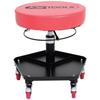 Tabouret Sur Roulettes - KS TOOLS - Réglable En Hauteur - Rouge - 370 X 565 Mm - 6 Kg