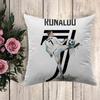 Dakimakura CR Messi Decorative Pillowcases Cushion  Luury Pillow  Pillow Case Sofa Car Bed Room Decor Wedding Giftz,(2)