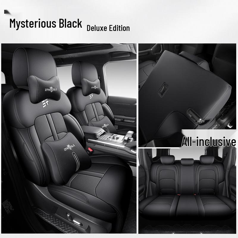 Jetour Shanhai T2 Autositzkissen aus Leder – Ganzjahresgröße, universelle Passform