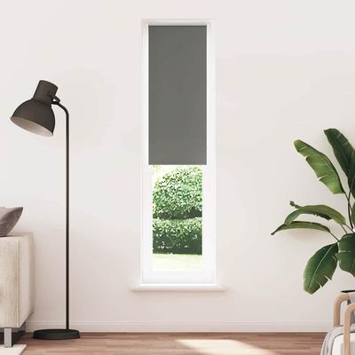 Grey Blackout Roller Blind 60X230 Cm Fabric Width 55.7 Cm