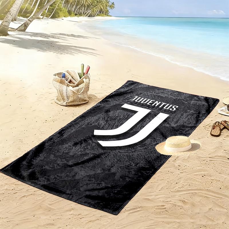 Serviette de plage Juventus Football Club Parfaite pour les voyages, les activités de plein air, la baignade, le camping, la randonnée