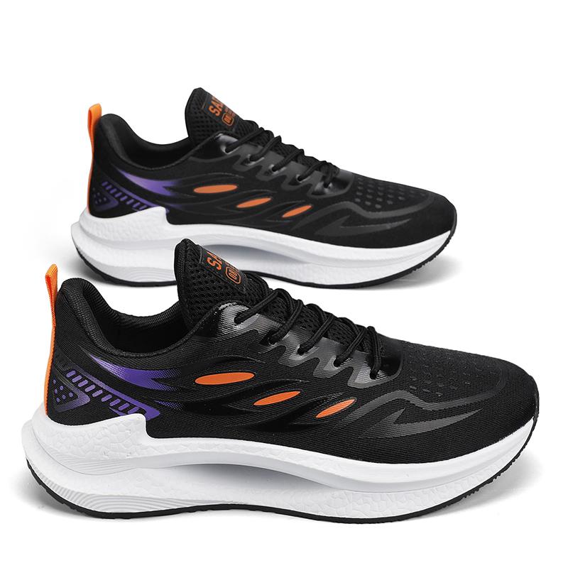 

Mens Running Shoes 2026 New Breathable Mesh Flat Sneakers Lightweight Cushioning Fitness Training Jogging Gym Shoes for Man 39