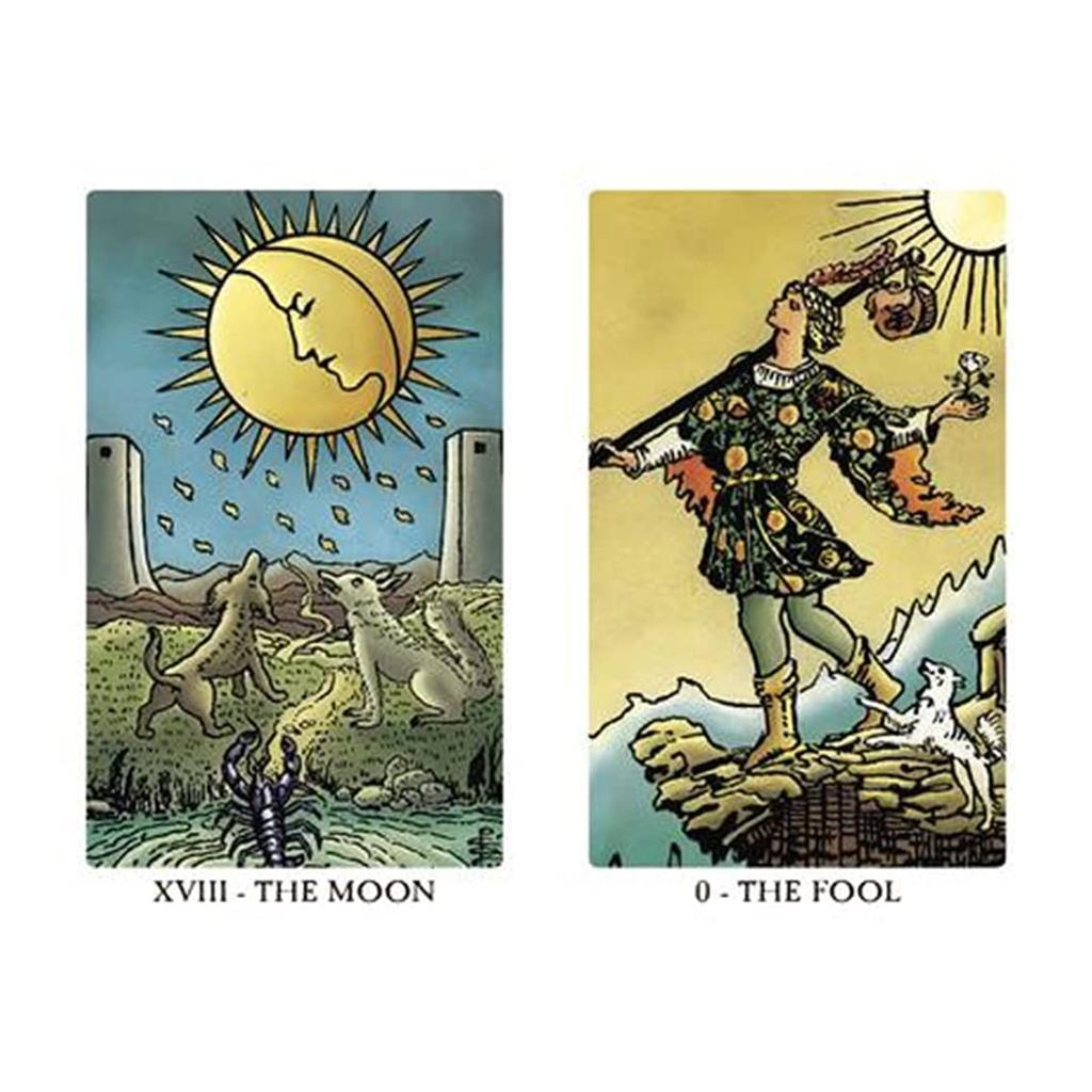 Kancharo Tarot Set Wise Spirit Tarot Includes Japanese Tarot Card Instructions Pouch 78-Card [Radiant Mini] & (Authentic)