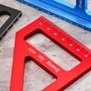 Multipurpose Triangular Measuring Instrument 45 90 Degree for Exact Line Angles Marking in Engineering & Craftsmanships