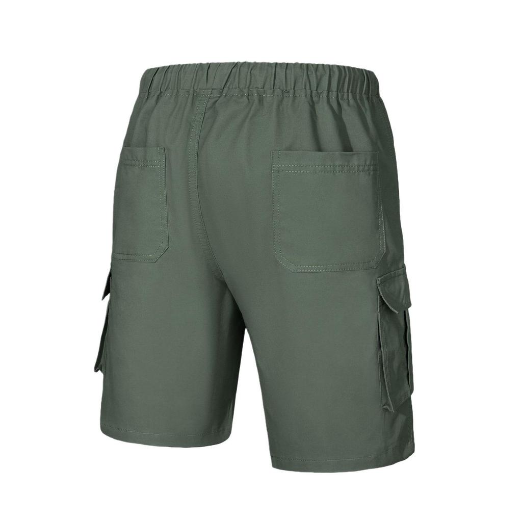 Men's Plus Size Camouflage Casual 5-Point Work Shorts - European & American Style