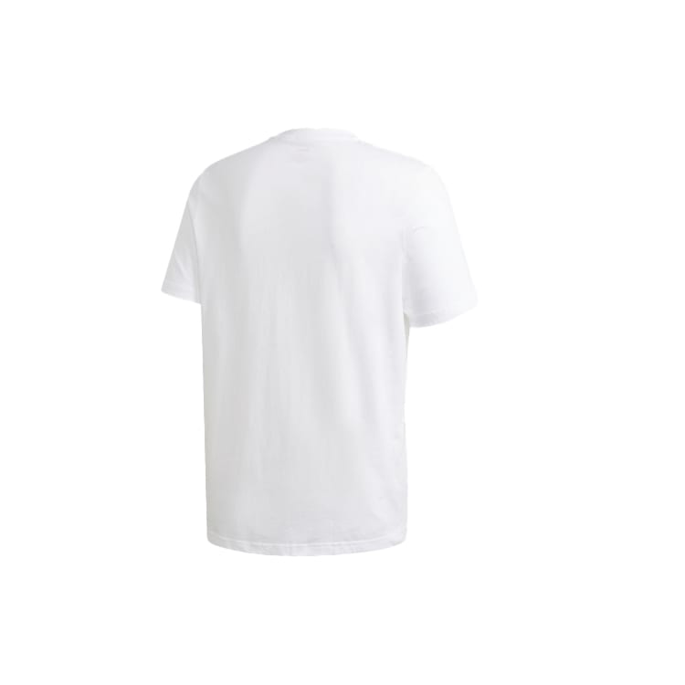 Adidas T Shirts Men's White Crew Neck Moderate Straight Fit GD5894