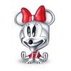 Christmas  Cartoon Red Minnie Bow Mickey Balloon Charm Beads Fit Original Pendant Bracelet Diy Gift For Women Party Gifts