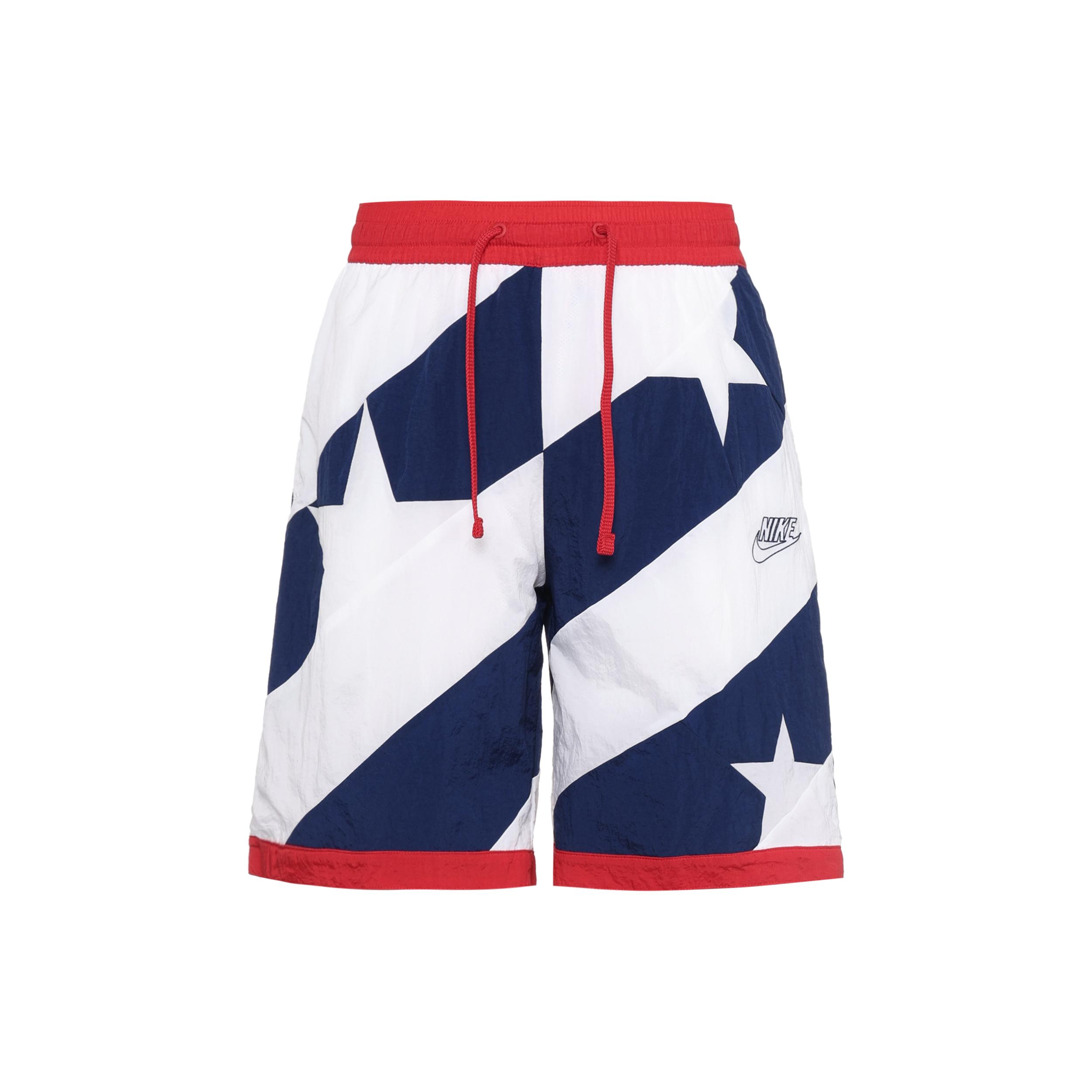 

New Nike Casual Shorts Men s Blue White CK6312-492 XXXXL