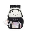Large Capacity Cartoon Backpack Student Backpack Womens Leisure Use Educational