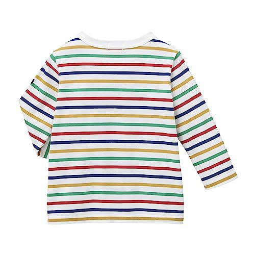 Miki House 60-5238-491 Double Bee T-Shirt, Boys, Girls, Baby, Kids, Children's Clothing, Multicolor, 140
