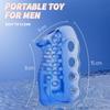 Open Penis Sleeve with Vaginal Texture for Male Blowjob Toys Penis Trainer Male Masturbator Male