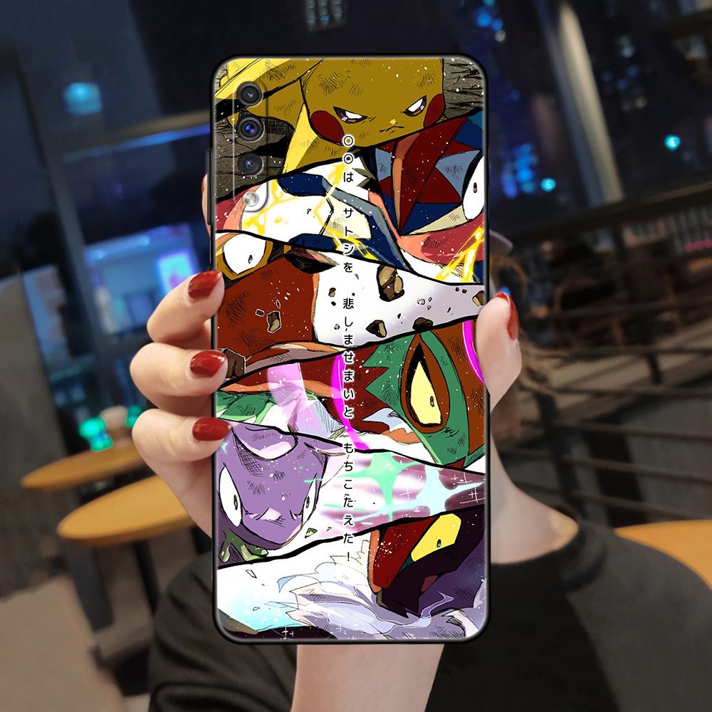 Funda For Samsung Galaxy Note 20 Ultra 10 Plus Lite A50 A70 A30 Soft Phone Case A20 A20e A40 A10 A10e 9 8 Cover Hot Pokemon Game