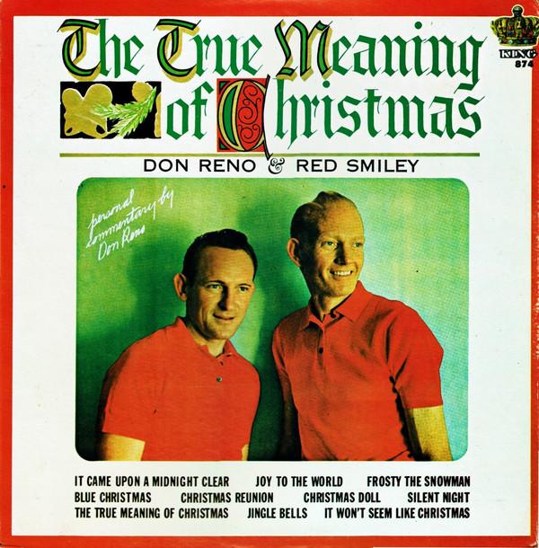 LP Record RENO SMILEY The True Meaning Of Christmas K874 King Records 1976 US CountryFolk Used
