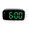 Adjustable Brightness Mirror Alarm Clock Large Display LED Electronic Clock  For Bedside