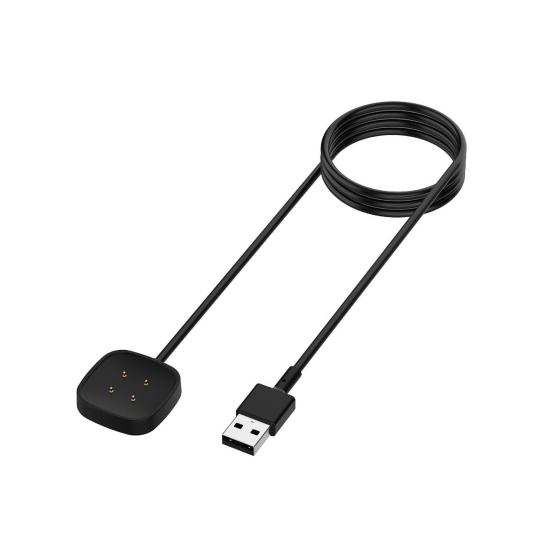 Charger Quick Charging Anti-interference Elastic Buckle Magnetic Smartwatch Charging Dock for Fitbit Versa3 Sense
