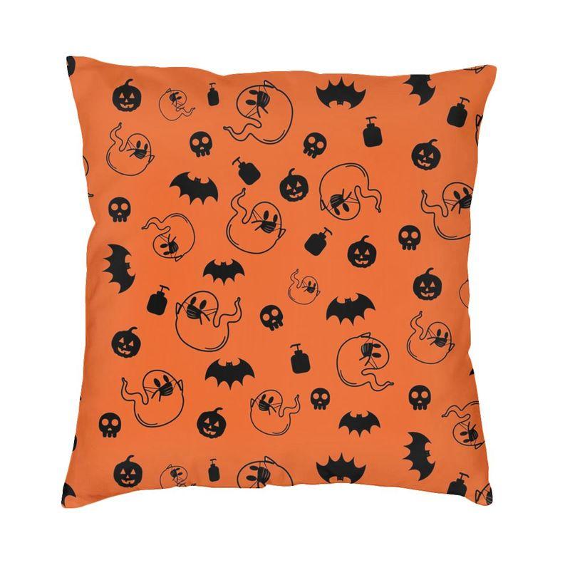 

Полосы и летучие мыши Скандинавский накидной чехол для подушки Домашний декор Готическая оккультная ведьма Хэллоуин Стул Подушка 40x40 см Декоративные подушки 40x40cm