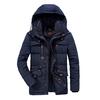 Autumn and Winter New Cashmere Thickened Plus-size Men's Cotton-padded Jacket Long Plus-size Warm Cotton-padded Jacket
