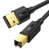 UGREEN Printer Cable USB Cable AB Type Printer Wiring Compatible with Multifunction Devices Such As 3M Epson Canon Brother HP Scanner Fax Machine Copy