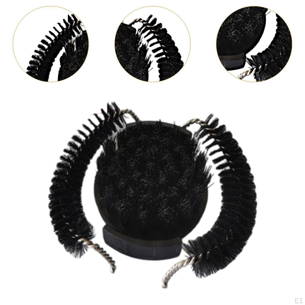 Čisticí kartáč pro espresso kávovary s 360° štětinami