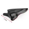 Bumdenuu 10pcs Car Real Roof Shark Fin Spoiler Shark Vortex Generator Roof Spoiler Bumper Tail Generator, Black