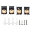 4pcs Glass Clamp Glass Clamp Mirror Frameless Zinc Alloy Garden Glass Hardware Heavy Duty Heavy Duty Home Décor