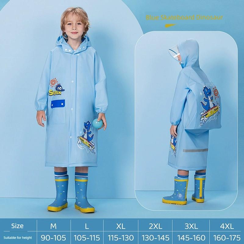Children's Raincoat for Boys, Waterproof, Lightweight, Special for Kindergarten and School, for Girls, Primary School Students, Poncho, 2026 New Model
