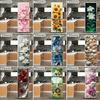 50 Stil Kühlschrankaufkleber Landschaft Blume Pflanze Vinyl Selbstklebend Kühlschranktür Abdeckung Folie Küchen Dekor DIY