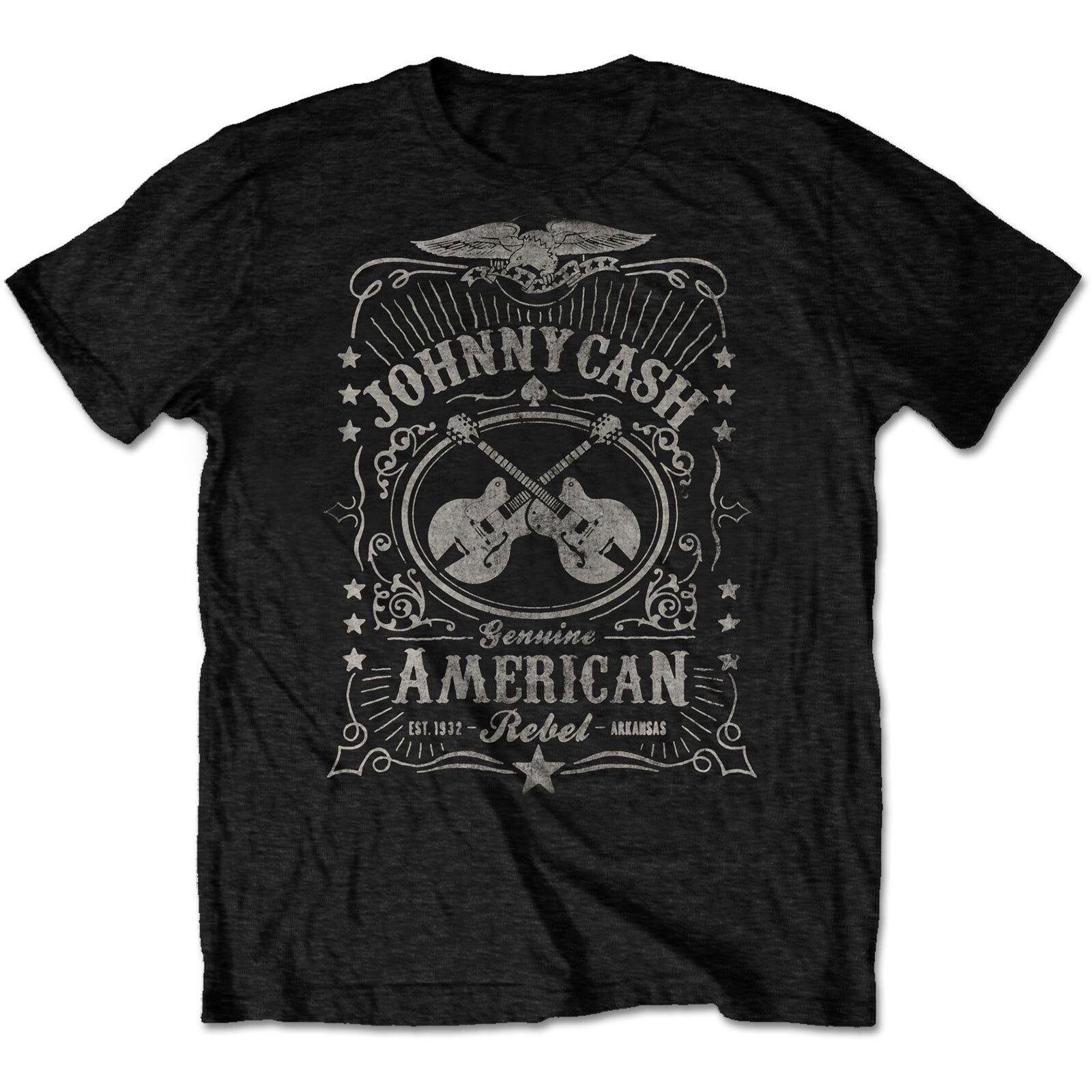 Johnny Cash Unisex T-Shirt: American Rebel XXXL