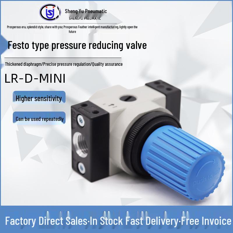 FESTO Air Pump Pressure Regulating Valve LR-D-MIDI Compressor Reducing Valve