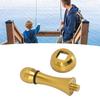 Fishing Reel Balance Rod Anti Collision Aluminum Alloy Weighted Balance Rod Fishing Accessory Gold
