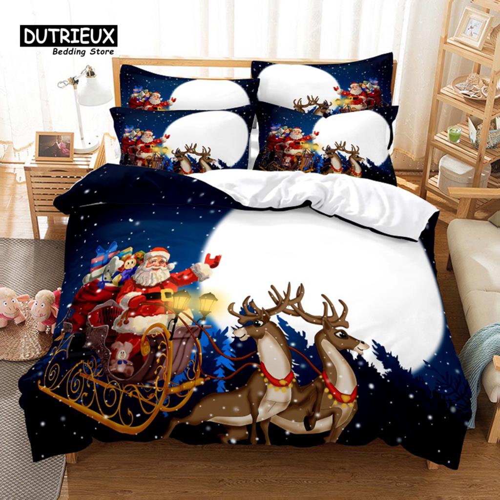 

Unicorn Bedding Set, Starry Unicorn Duvet Cover Set, 3D Bedding, Digital Printing, Queen Size, Fashion Design EU single(135x200cm)