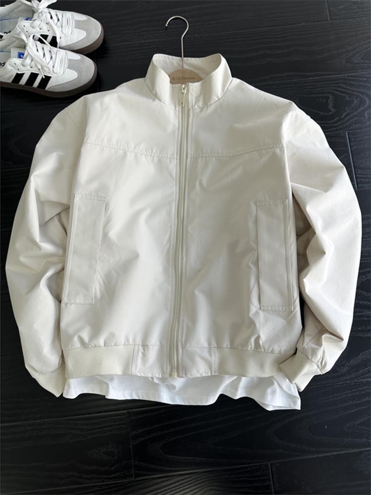 Herren Herbst Arbeitskleidung Tough Guy Windbreaker - Drei-Schutz Stehkragen Fliegerjacke