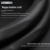 Genuine Leather Steering Wheel Cover for Baojun Models 730, 630, 510, 560, 610, 310w, 530 - All Seasons.