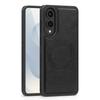 Soft Leather Case for Samsung Galaxy S25 S24 S23 S22 Plus Ultra FE Edge Magnetic Wireless Charging Shockproof Camera Guard cover