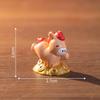 Creative Yuanbao makes a fortune with twelve zodiac figurines, cute toys, DIY decorations, accessories, and mini ornaments