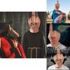 Middle Scary Finger Halloween Mask Latex Full Head Costume Party Cosplay Prop