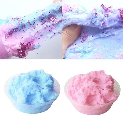 Colorful Mixing Cloud Slime Release Stress Kids Clay Kids Toy Cotton Mud To Release Clay Toy Gift
