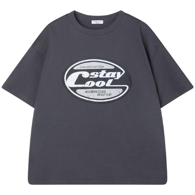 Mucmukn Boys   Racer  Antibacterial Printed Cotton T-Shirt 120