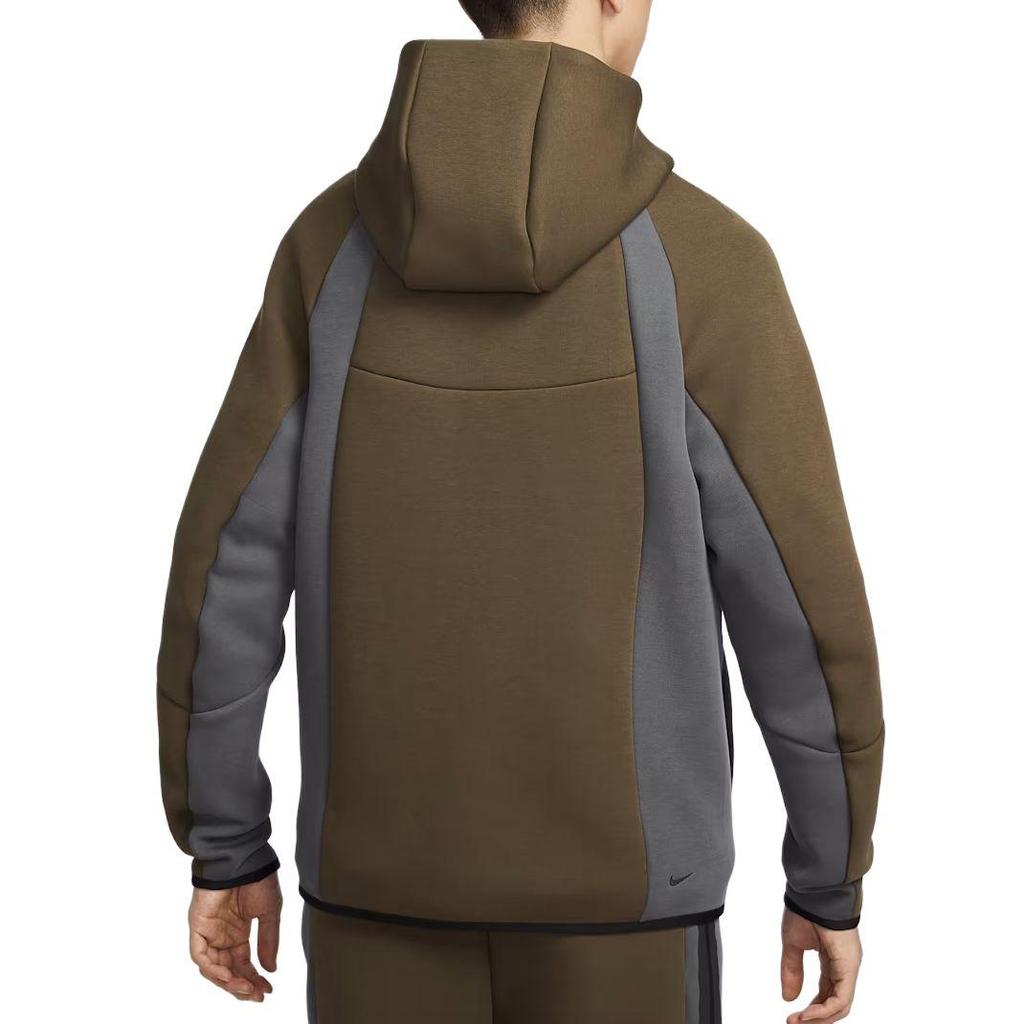 Nike Tech Fleece Pro Full-Zip Hoodie Medium Olive IF1326-212