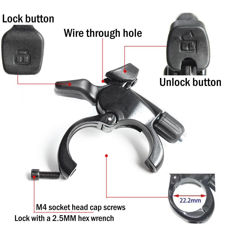New MTB Mountain Bike Bicycle Parts SR ST Fork Remote Lockout Lever With Cable for XCR XCM EPIXON EPICON Suspension Forks