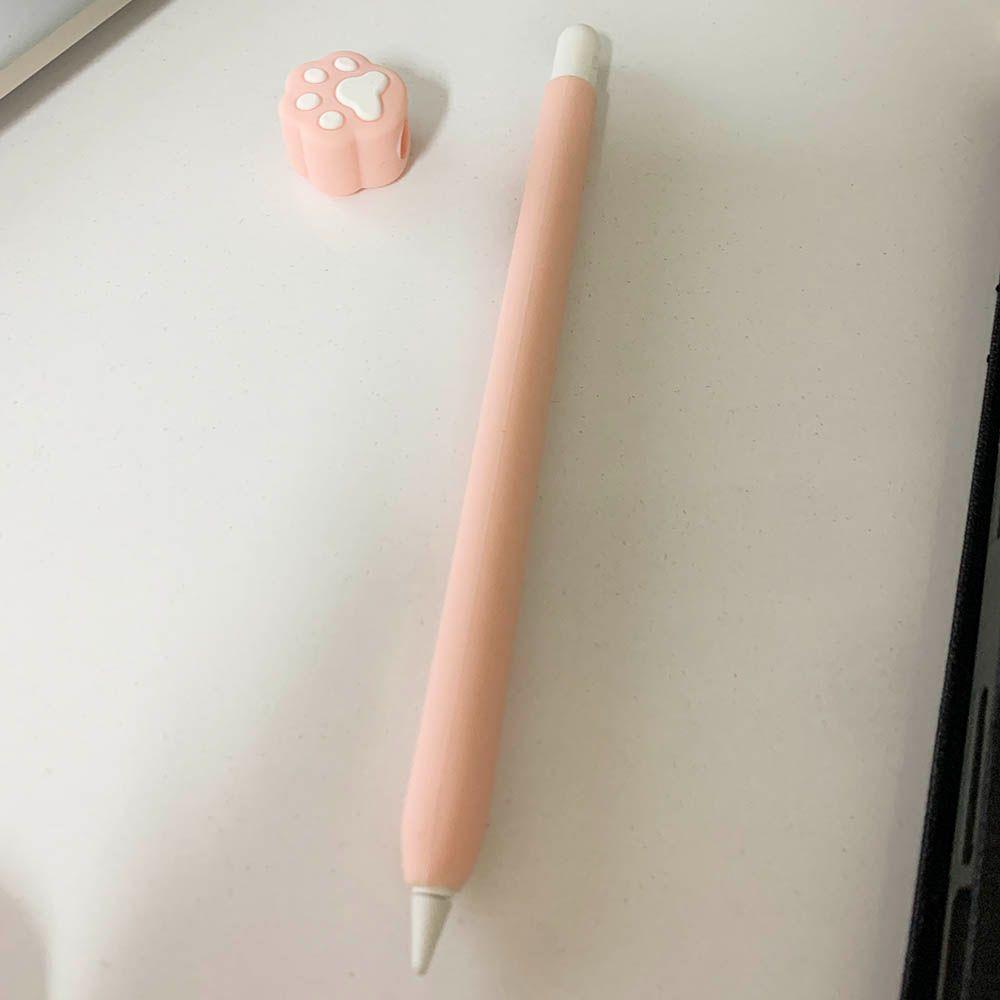 Cute Cat Claw For Apple Pencil 2/1 Case For iPad Tablet Touch Pen Stylus Cartoon Protective Sleeve Cover Flower Pencil Cases