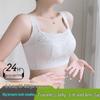 Plus Size Lace Bra: Ultra-Thin, Wire-Free, Anti-Sagging, Full Cup for Big Chest
