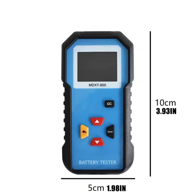High Accuracy Vehicle Battery Diagnostic Tool With LCD Display Capacity Resistance In 10 Second For Lithium Batteries