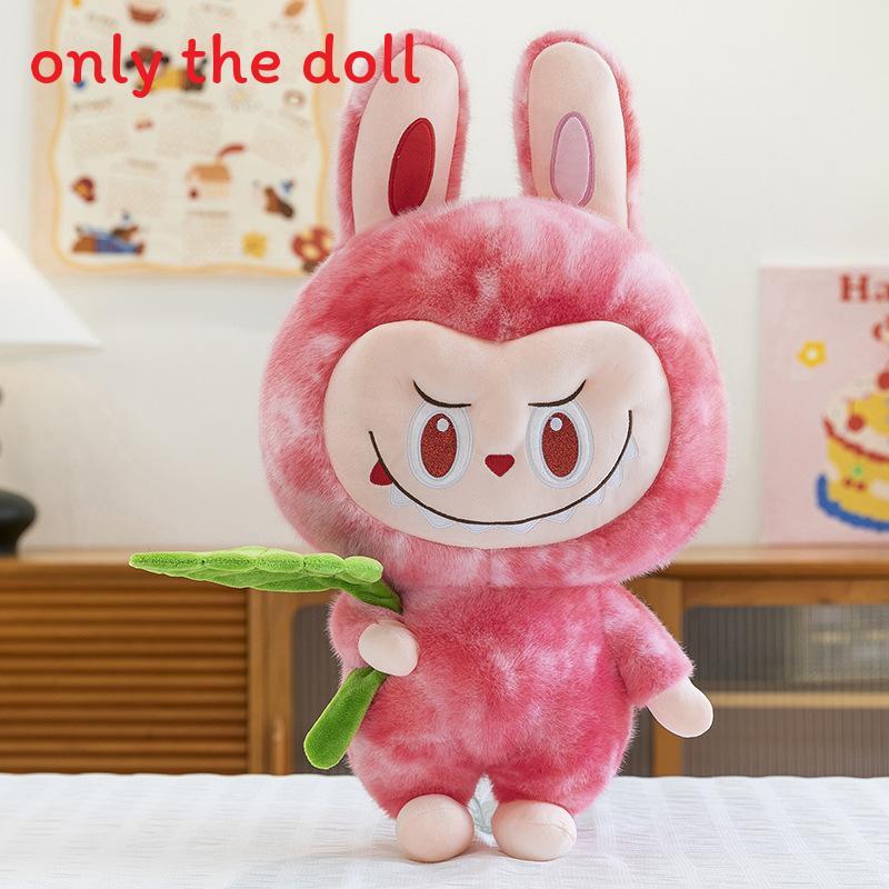 Plush Toy Labubu With Pp Cotton Filling For Childrens Birthday Gift