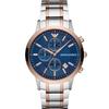 AR80025 Two-Tone Chronograph Men's Watch