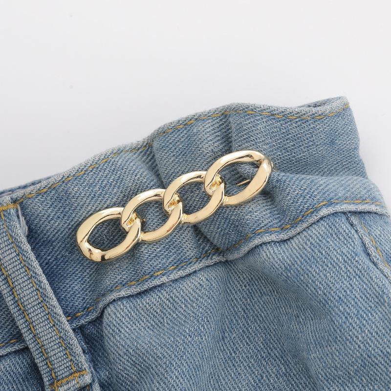 1PCS Jeans Waist Artifact Waist Change Small Pants Waist Tightening Adjustment Buckle Versatile Brooch Pin Waist Buckle