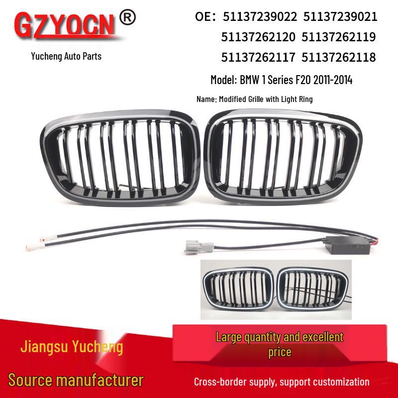 LED Angel Eyes Front Grille for