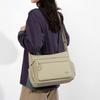 Nylonowa torba crossbody z wieloma kieszeniami na zamek błyskawiczny Regulowany pasek dla mężczyzn i kobiet