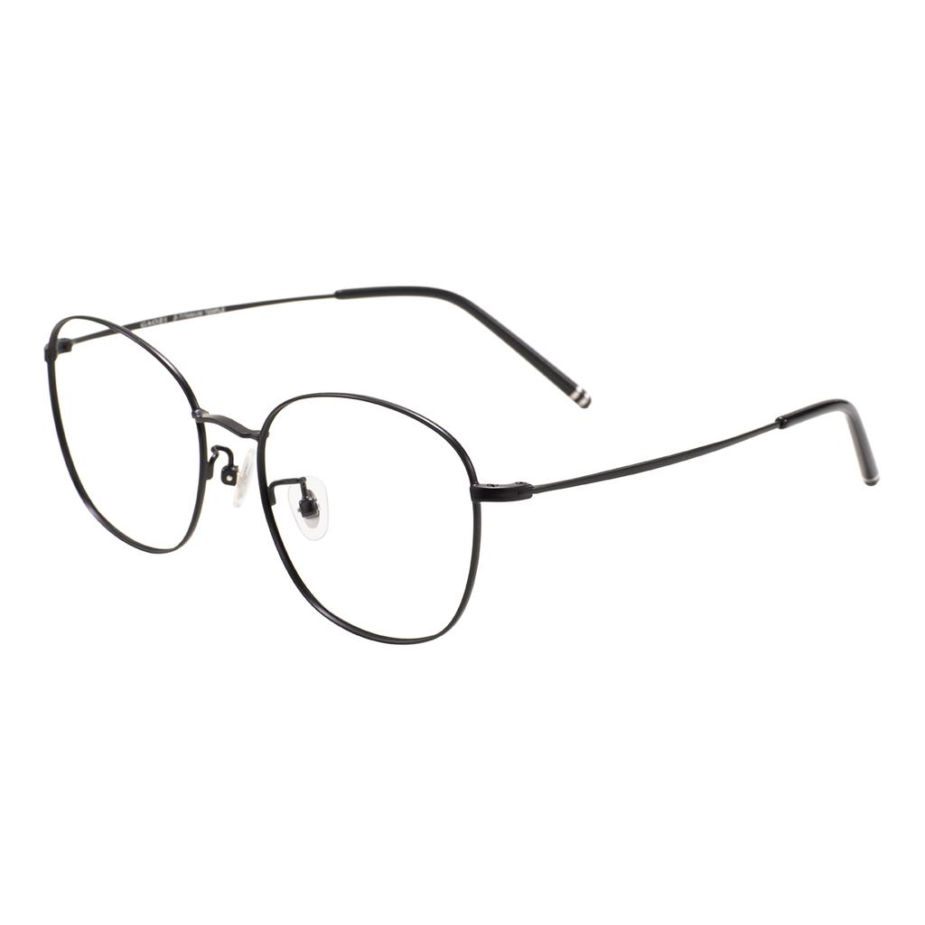 Retro Oval Large Women Metal Frame And Titanium Temples Eyeglasses Frame Full Rim Round Spectacle For Myopia Prescription Lenses